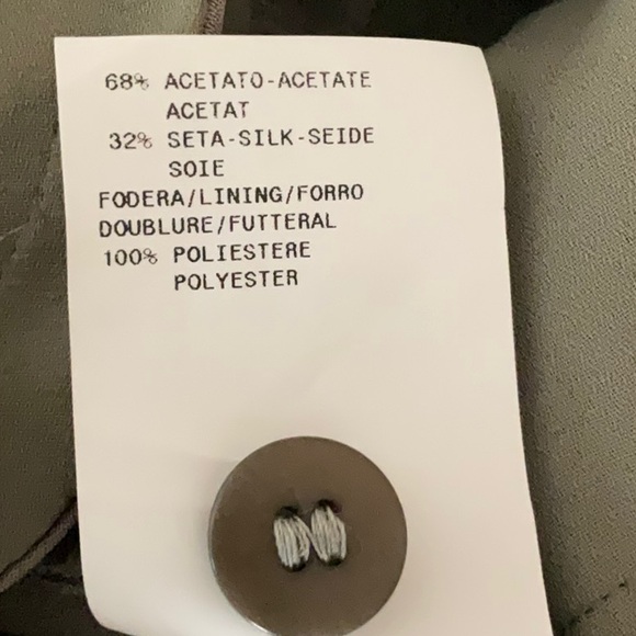 NWT Vintage Giorgio Armani Le Collezioni Women’s Taupe Dress Pants, 12 - Picture 8 of 13